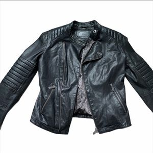 Leather Black Moto Jacket